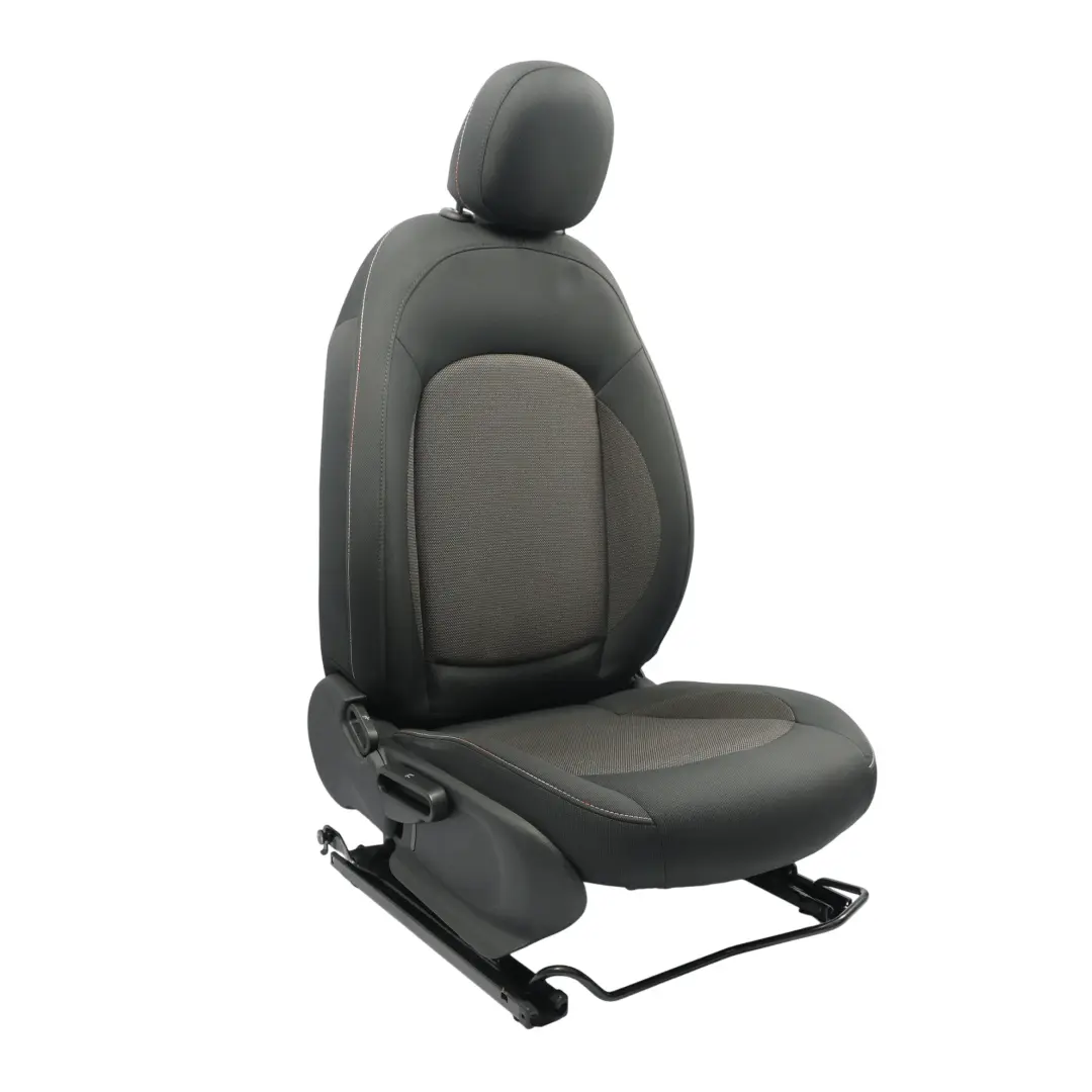Asiento Delantero Tela Firework Carbon Negro Derecho para Mini Cooper One F55 F54 F50 con número de pieza 7369982 Mini Cooper One F55 F54 F50 Asiento Delantero Tela Firework Carbon Negro Derecho - SKU 7369982-3 - Número de pieza 7369982