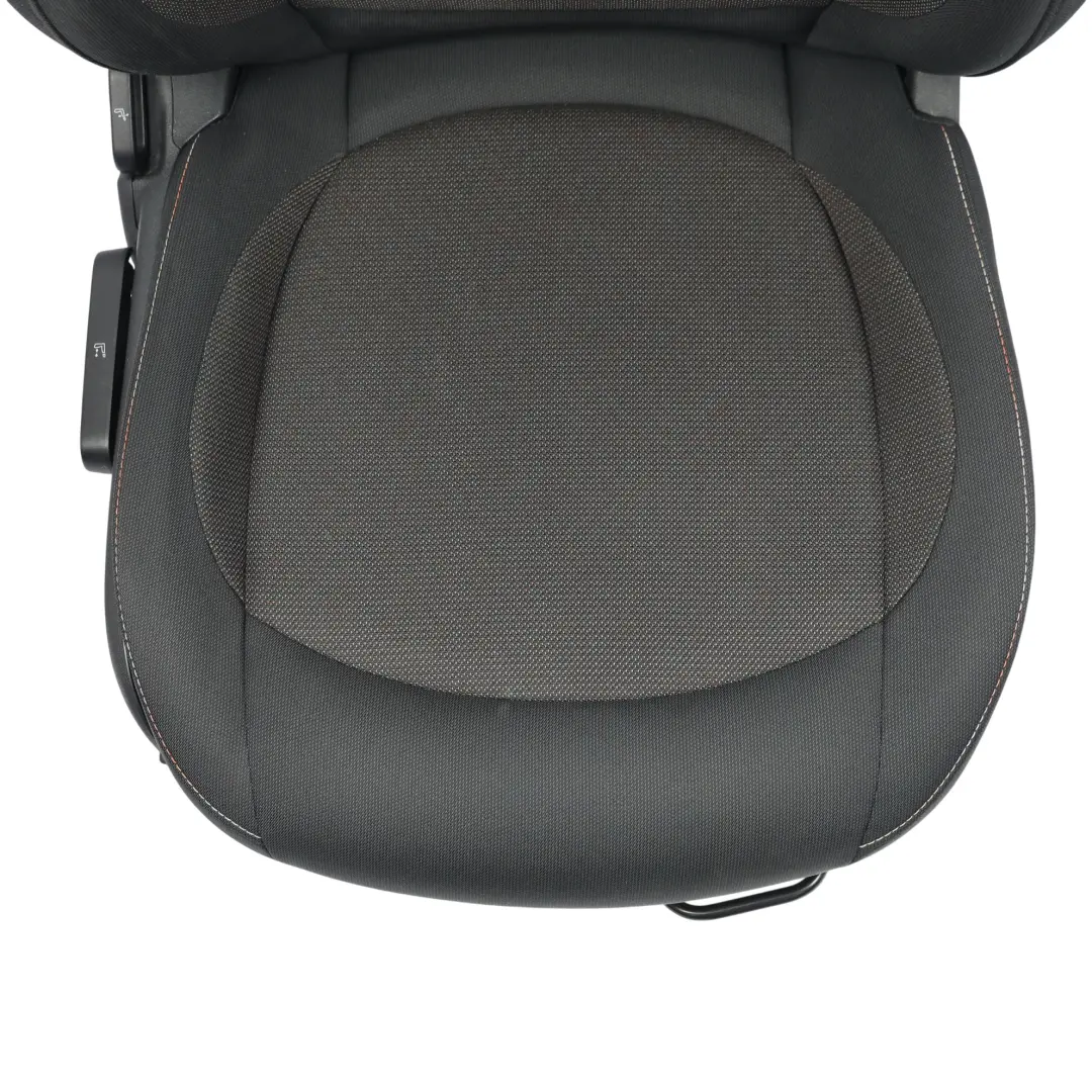 Mini Cooper One F55 F54 F50 Front Seat Cloth Firework Carbon Black Right O/S - SKU 7369982-3 - Part number 7369982