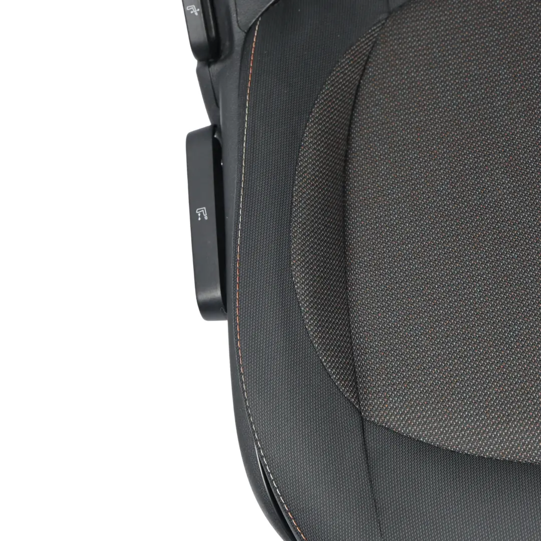 Asiento Delantero Tela Firework Carbon Negro Derecho para Mini Cooper One F55 F54 F50 con número de pieza 7369982 Mini Cooper One F55 F54 F50 Asiento Delantero Tela Firework Carbon Negro Derecho - SKU 7369982-3 - Número de pieza 7369982