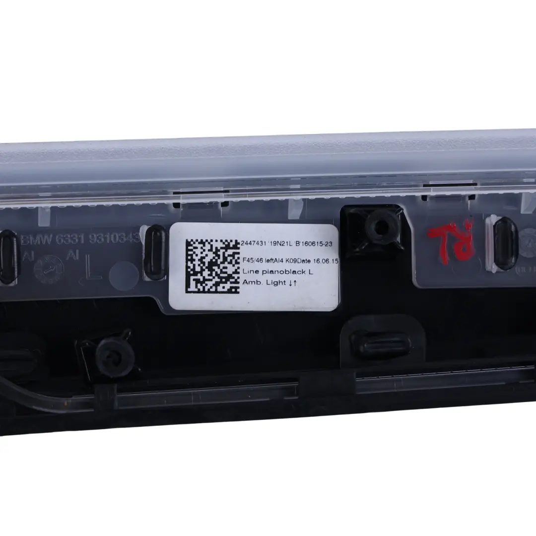 BMW F45 F46 Listwa Osłona Drzwi Podświetlana Panel Przód Lewa - SKU 7370509 - Numer Części 7370509