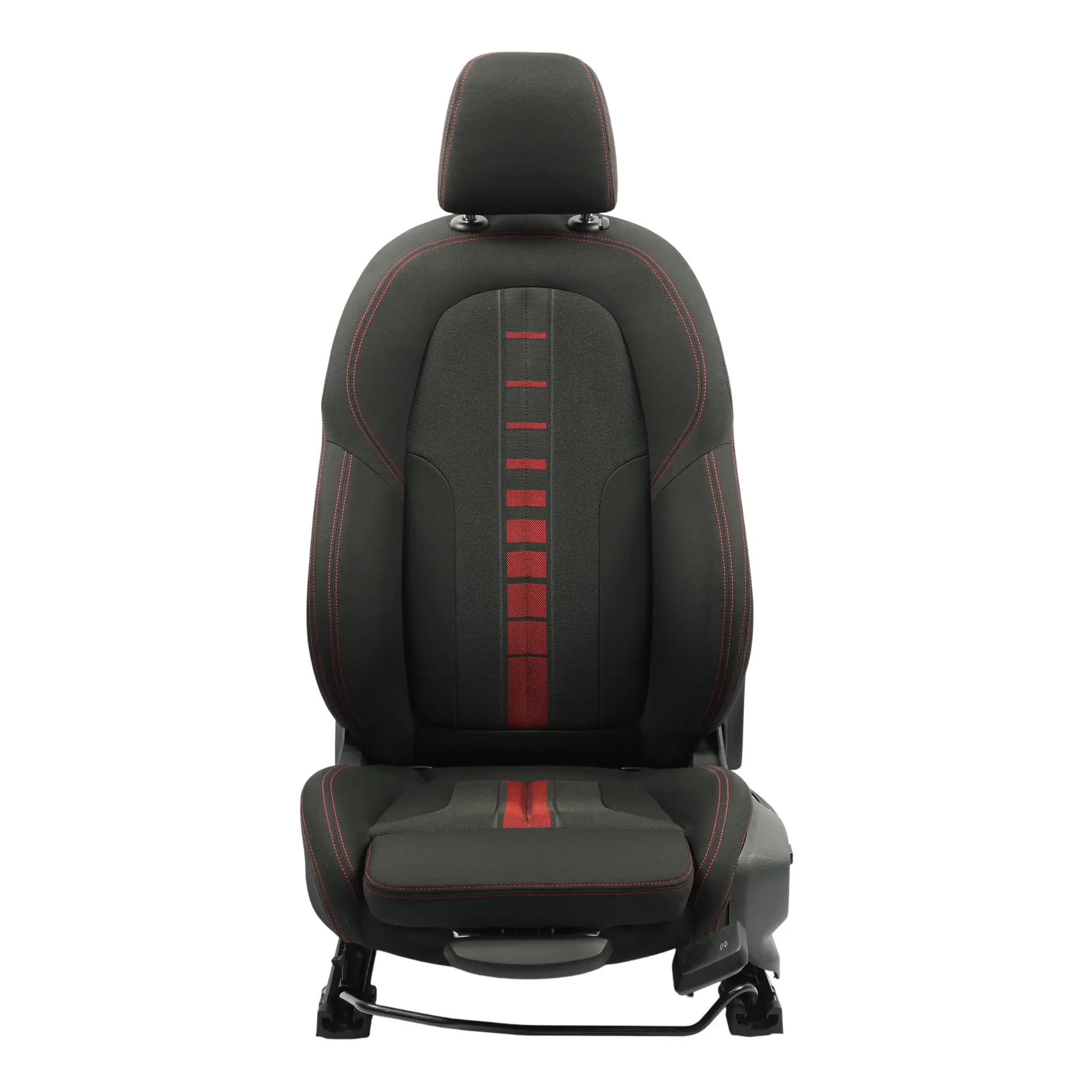 BMW F46 Sport Seat Front Left N/S Interior Cloth Fabric Race Anthracite Red