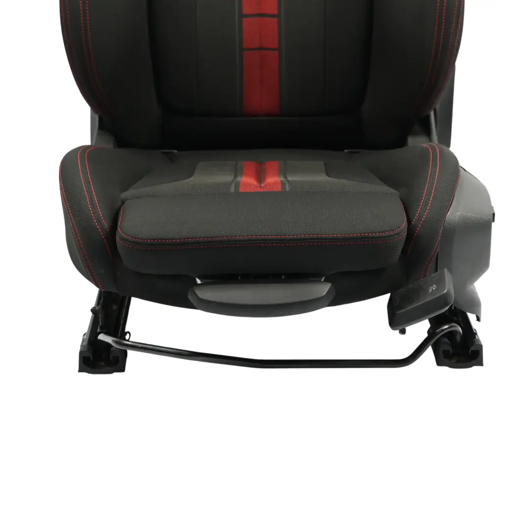  Asiento BMW F46 Sport Delantero Izquierdo Interior Tela Race Antracita Rojo - SKU 7374645-1 - Número de pieza 7374645
