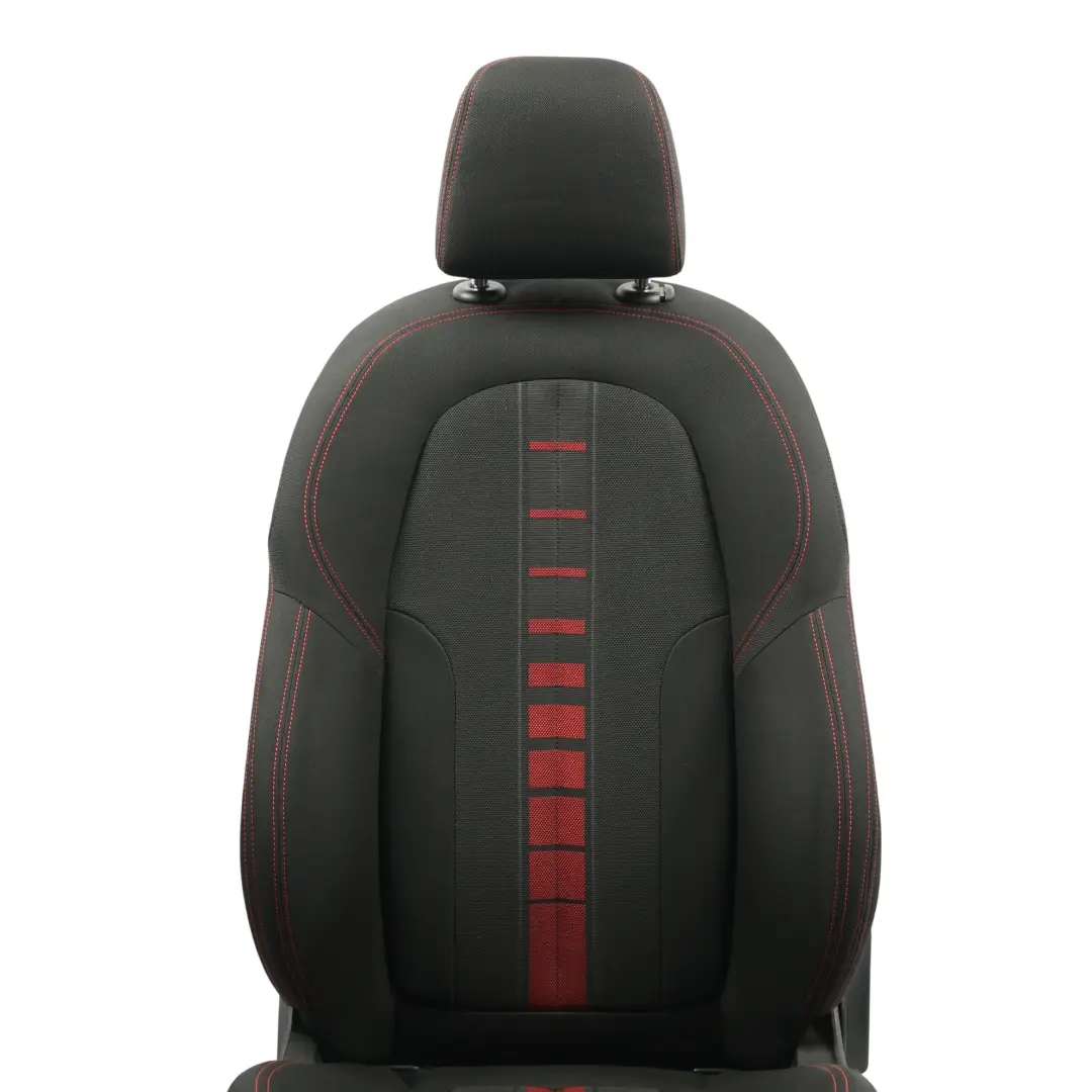  Asiento BMW F46 Sport Delantero Izquierdo Interior Tela Race Antracita Rojo - SKU 7374645-1 - Número de pieza 7374645