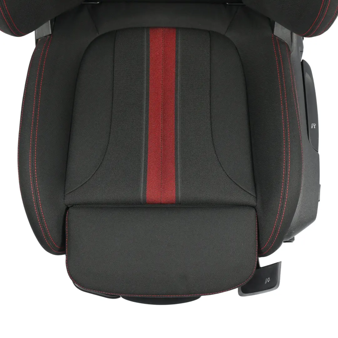 Front Left N/S Interior Cloth Fabric Race Anthracite Red to BMW F46 Sport Seat with Part number 7374645 BMW F46 Sport Seat Front Left N/S Interior Cloth Fabric Race Anthracite Red - SKU 7374645-1 - Part number 7374645