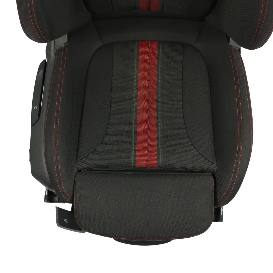 Front Seat Right O/S Sport Passenger Cloth Fabric Race Anthracite Red to BMW F46 with Part number 7374646 BMW F46 Front Seat Right O/S Sport Passenger Cloth Fabric Race Anthracite Red - SKU 7374646-1 - Part number 7374646