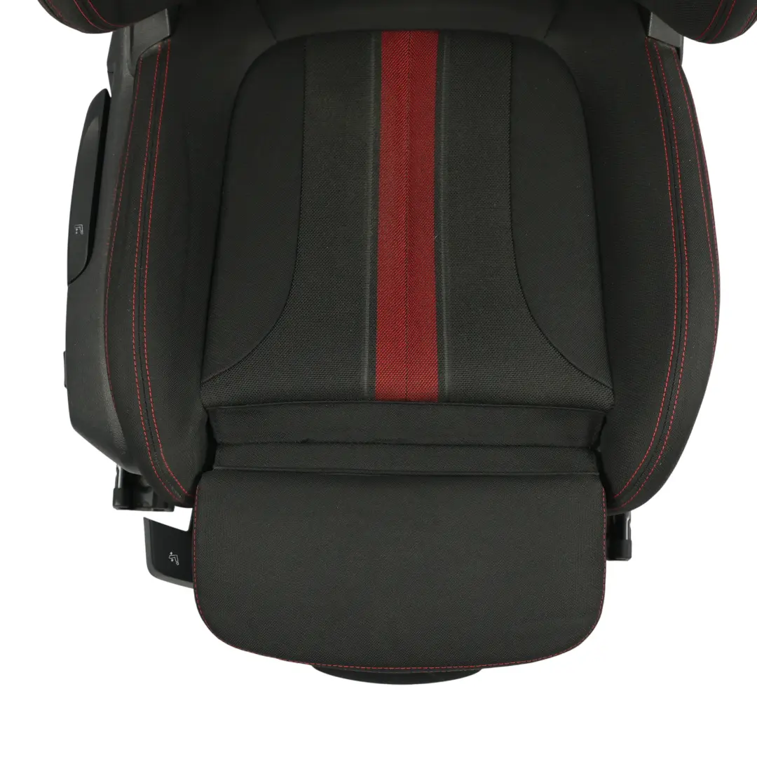 Front Seat Right O/S Sport Passenger Cloth Fabric Race Anthracite Red to BMW F46 with Part number 7374646 BMW F46 Front Seat Right O/S Sport Passenger Cloth Fabric Race Anthracite Red - SKU 7374646-1 - Part number 7374646