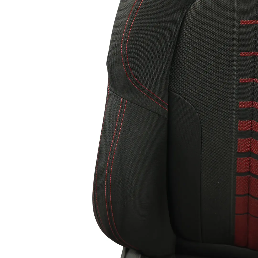 BMW F46 Front Seat Right O/S Sport Passenger Cloth Fabric Race Anthracite Red - SKU 7374646-1 - Part number 7374646