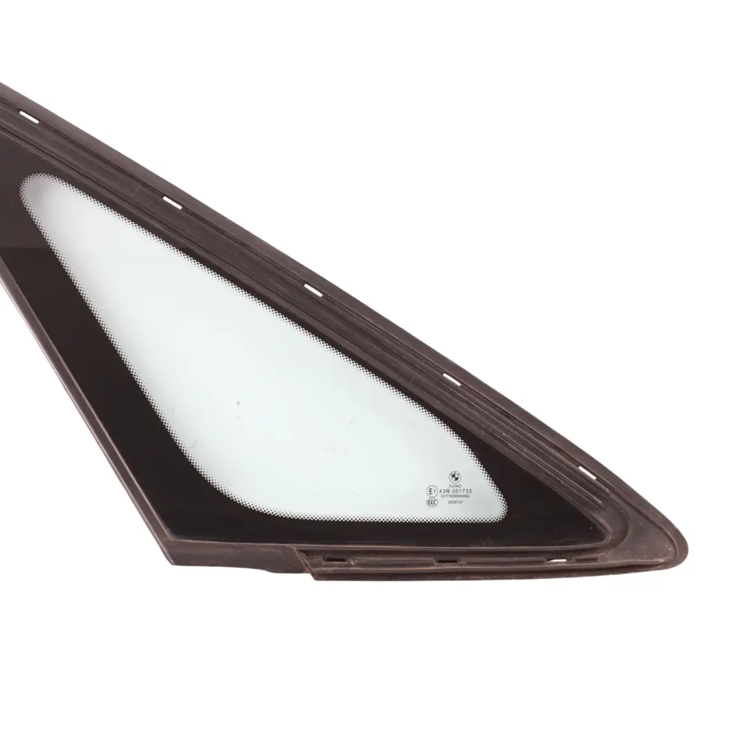 Front Quarter Window Right O/S Triangle Glass AS2 Glazing to BMW F45 F46 with Part number 7375182 BMW F45 F46 Front Quarter Window Right O/S Triangle Glass AS2 Glazing - SKU 7375182-1 - Part number 7375182