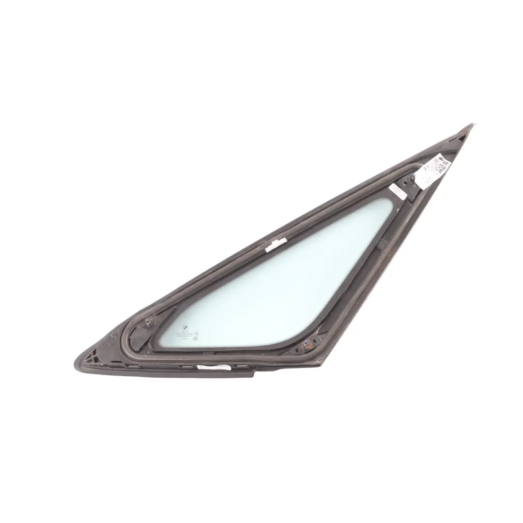 Front Quarter Window Right O/S Triangle Glass AS2 Glazing to BMW F45 F46 with Part number 7375182 BMW F45 F46 Front Quarter Window Right O/S Triangle Glass AS2 Glazing - SKU 7375182-1 - Part number 7375182