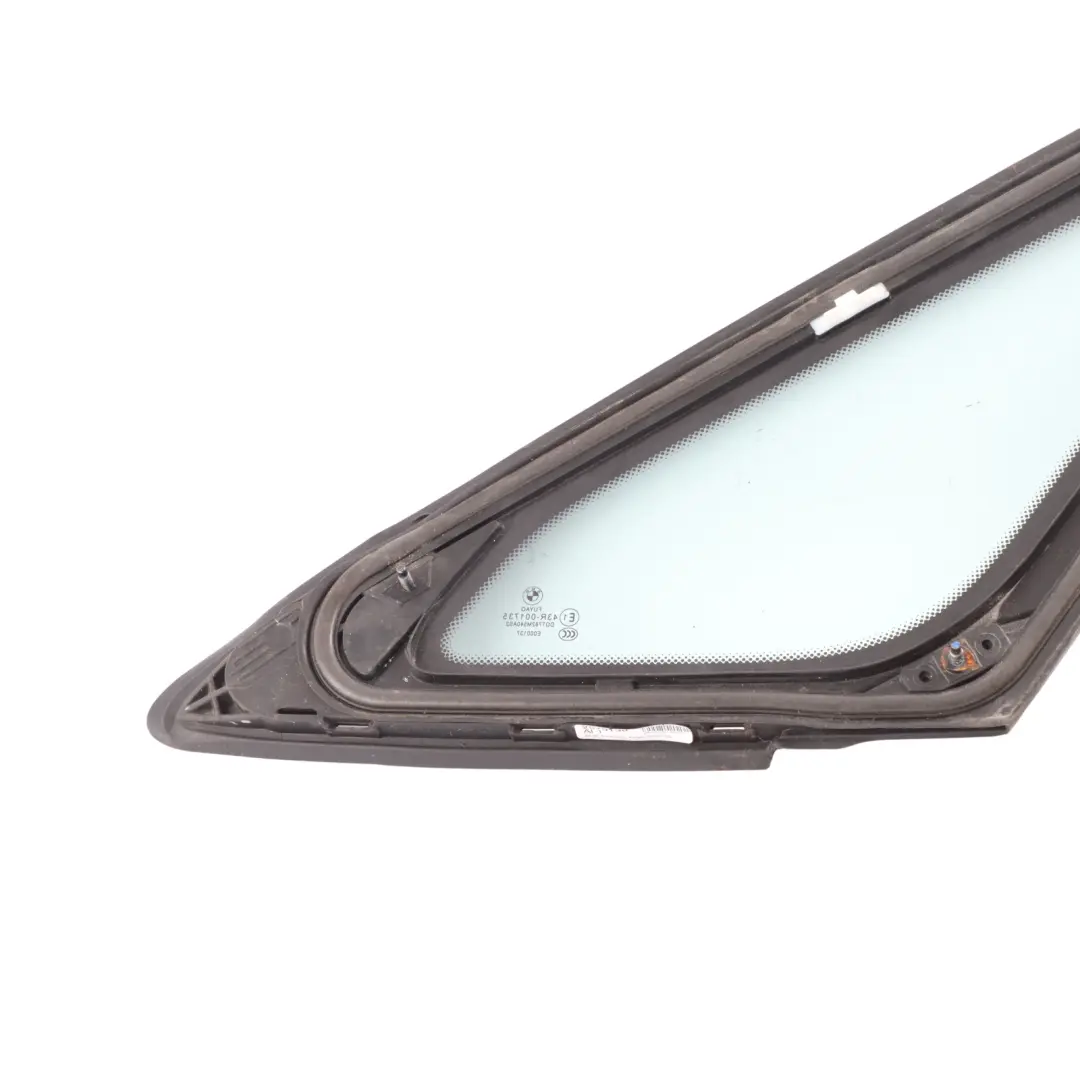 Front Quarter Window Right O/S Triangle Glass AS2 Glazing to BMW F45 F46 with Part number 7375182 BMW F45 F46 Front Quarter Window Right O/S Triangle Glass AS2 Glazing - SKU 7375182-1 - Part number 7375182