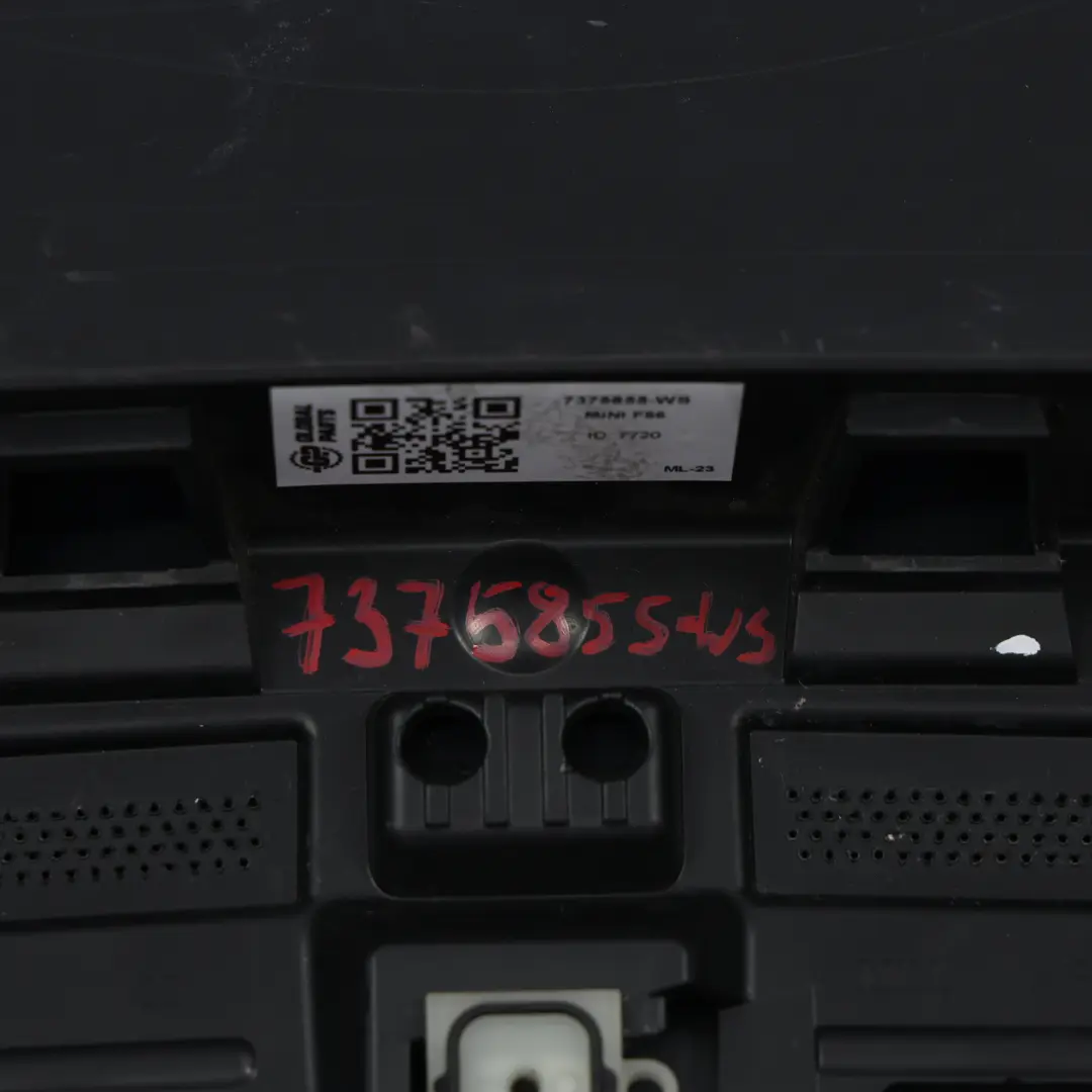 Mini F56 Spoiler Klapy Bagażnika Tylny White Silver Srebrny Metalik - A62 - SKU 7375855-WS - Numer Części 7375855