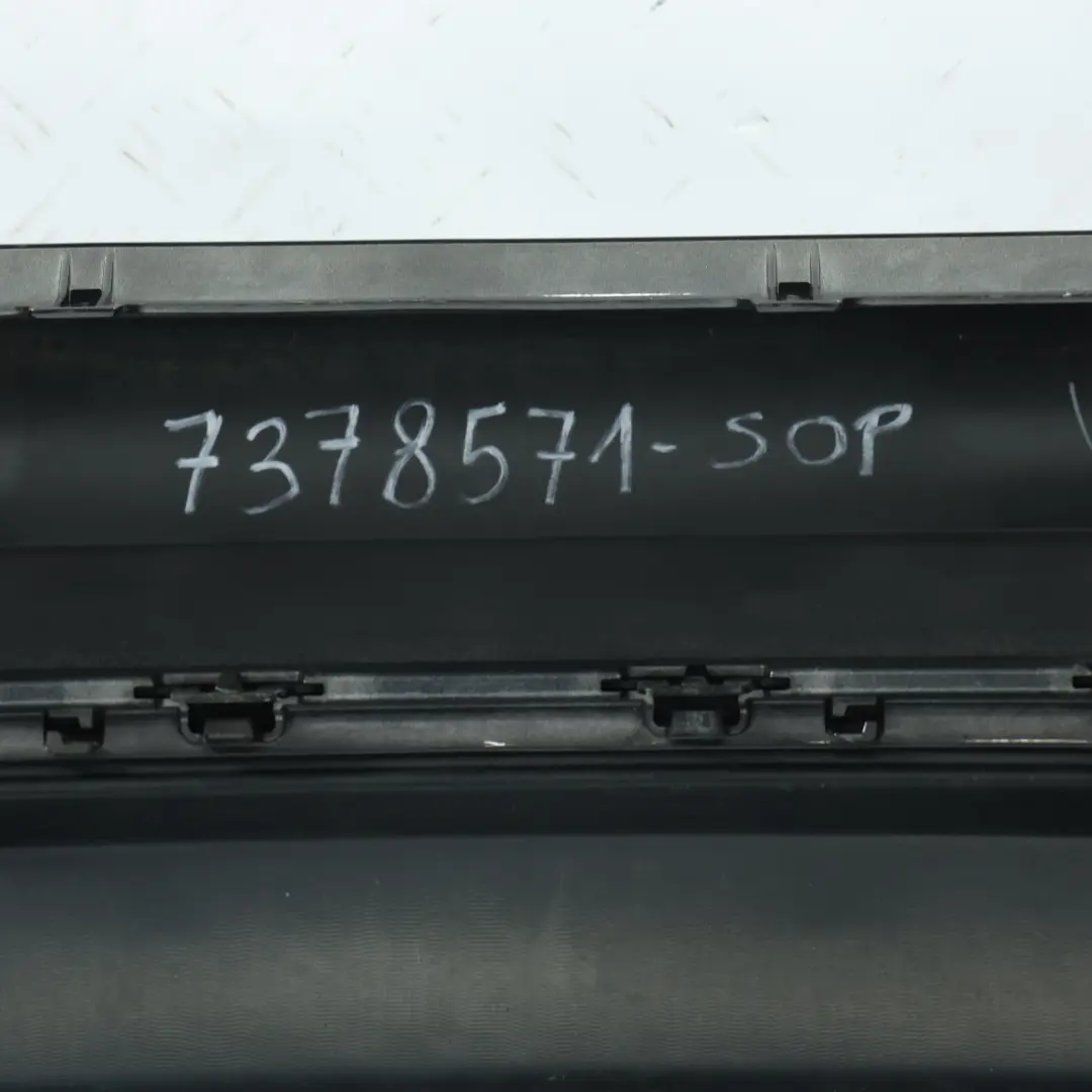 BMW X5 F15 Rear Bumper Trim Panel PDC Sophistograu Grey Metallic - A90 - SKU 7378571-SOP - Part number 7378571