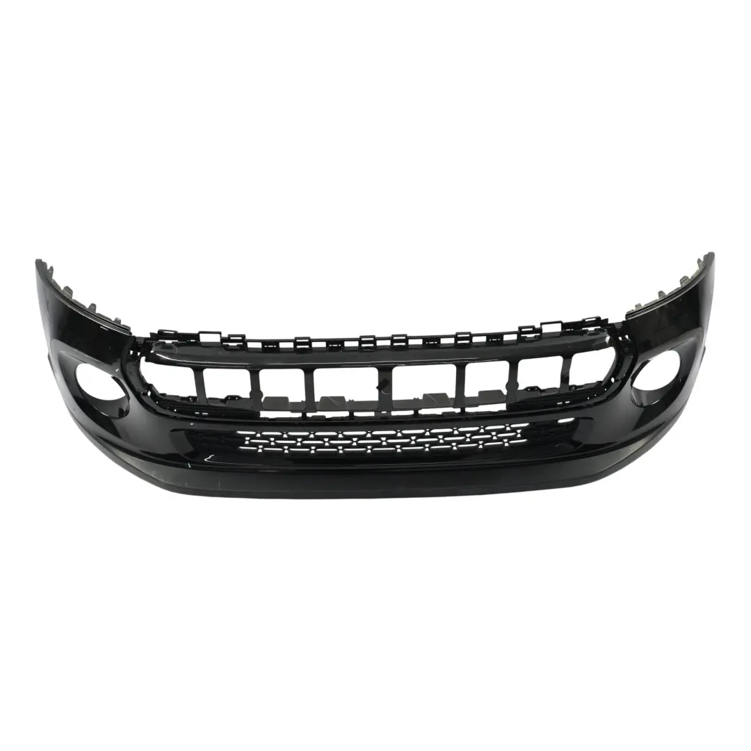 BMW Mini Cooper F55 F56 F57 Complete Front Bumper Trim Panel Midnight Black - SKU 7379432-MNB - Part number 7379432