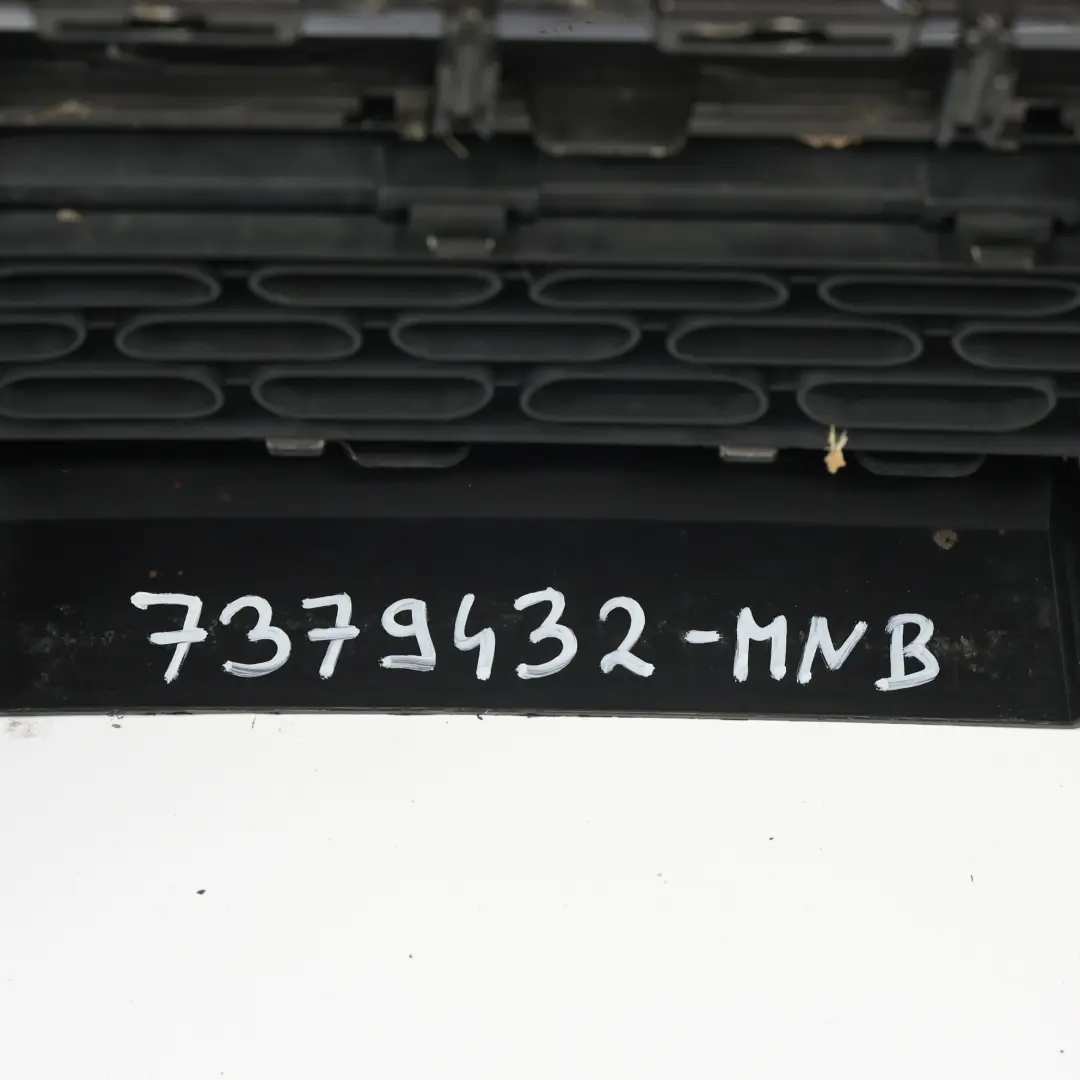 BMW Mini Cooper F55 F56 F57 Complete Front Bumper Trim Panel Midnight Black - SKU 7379432-MNB - Part number 7379432
