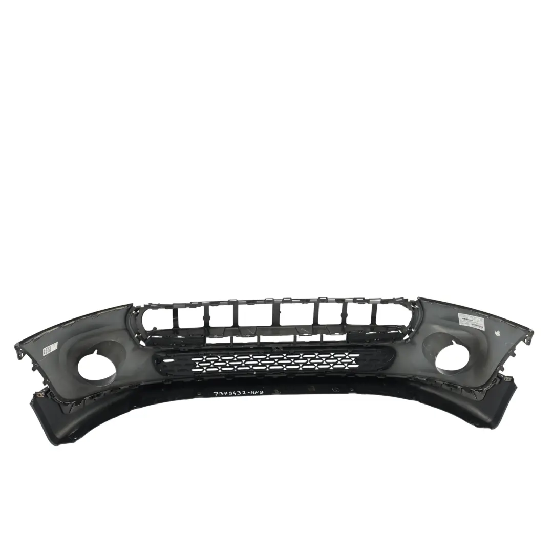 BMW Mini Cooper F55 F56 F57 Complete Front Bumper Trim Panel Midnight Black - SKU 7379432-MNB - Part number 7379432