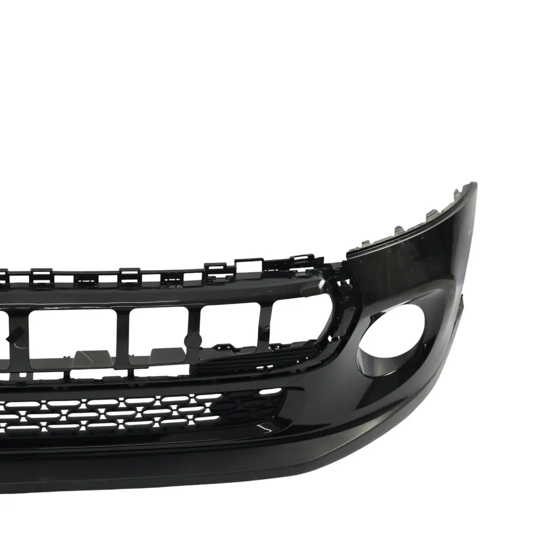 BMW Mini Cooper F55 F56 F57 Complete Front Bumper Trim Panel Midnight Black - SKU 7379432-MNB - Part number 7379432