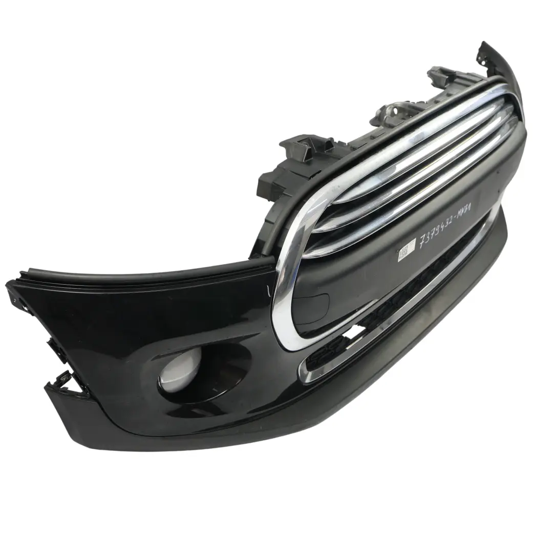 Mini F55 F56 F57 Front Bumper Trim Panel Midnight Black Metallic - A94 - SKU 7379432-MNB1 - Part number 7379432