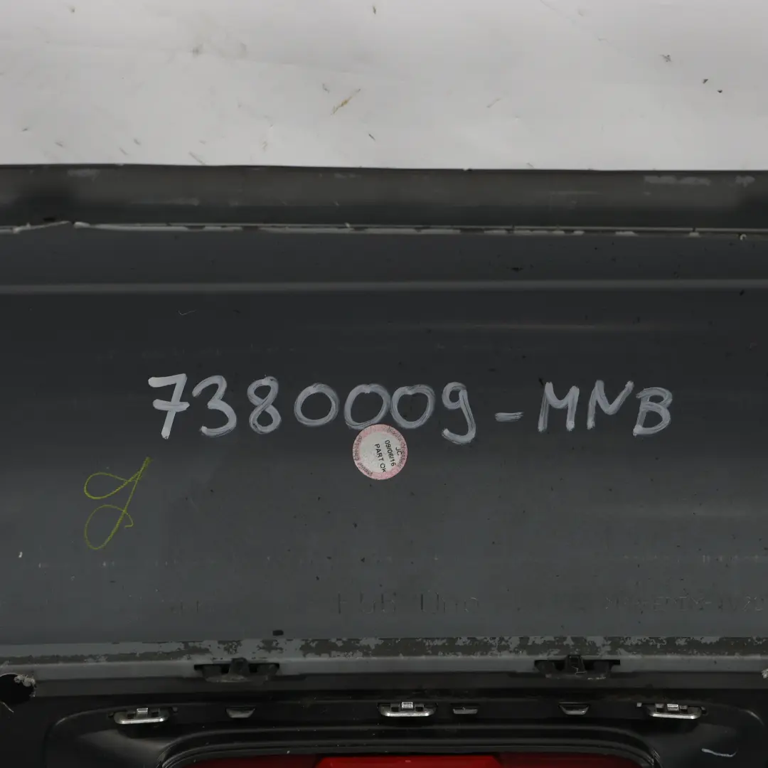 Bumper Trim Midnight Black Metallic - A94 to Mini Cooper F56 F57 Rear with Part number 7380035 Mini Cooper F56 F57 Rear Bumper Trim Midnight Black Metallic - A94 - SKU 7380009-MNB - Part number 7380035