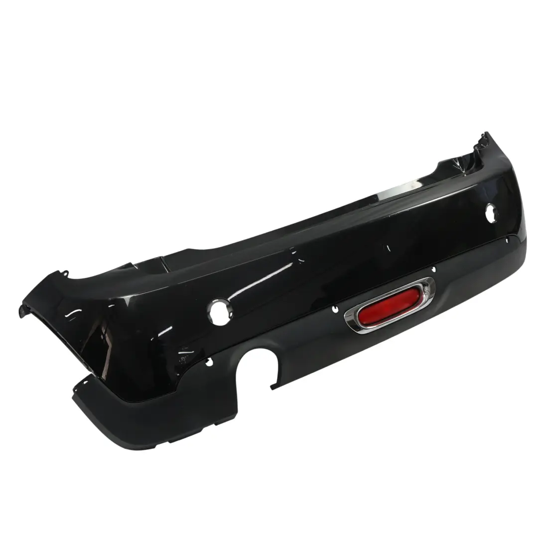 Bumper Trim Midnight Black Metallic - A94 to Mini Cooper F56 F57 Rear with Part number 7380035 Mini Cooper F56 F57 Rear Bumper Trim Midnight Black Metallic - A94 - SKU 7380009-MNB - Part number 7380035