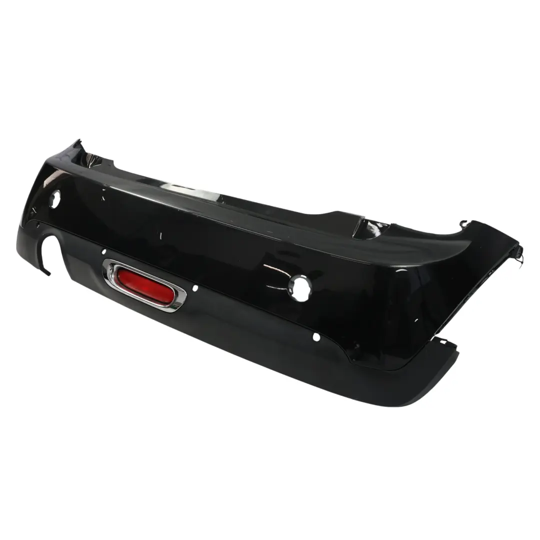 Bumper Trim Midnight Black Metallic - A94 to Mini Cooper F56 F57 Rear with Part number 7380035 Mini Cooper F56 F57 Rear Bumper Trim Midnight Black Metallic - A94 - SKU 7380009-MNB - Part number 7380035