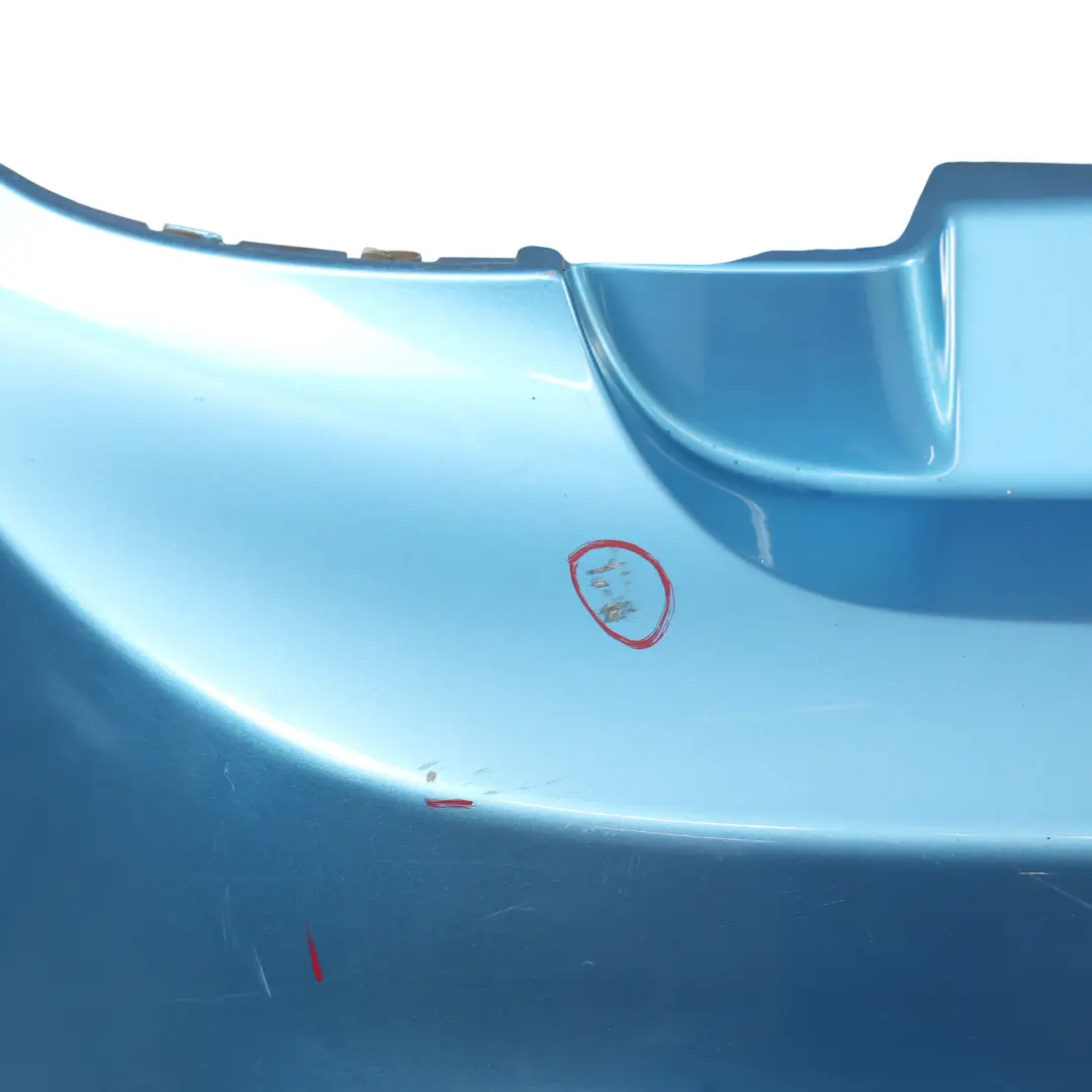 Mini F56 F57 Rear Bumper Cooper S Cover Panel Electric Blue II Metallic - B86 - SKU 7380020-ELBII - Part number 7380020