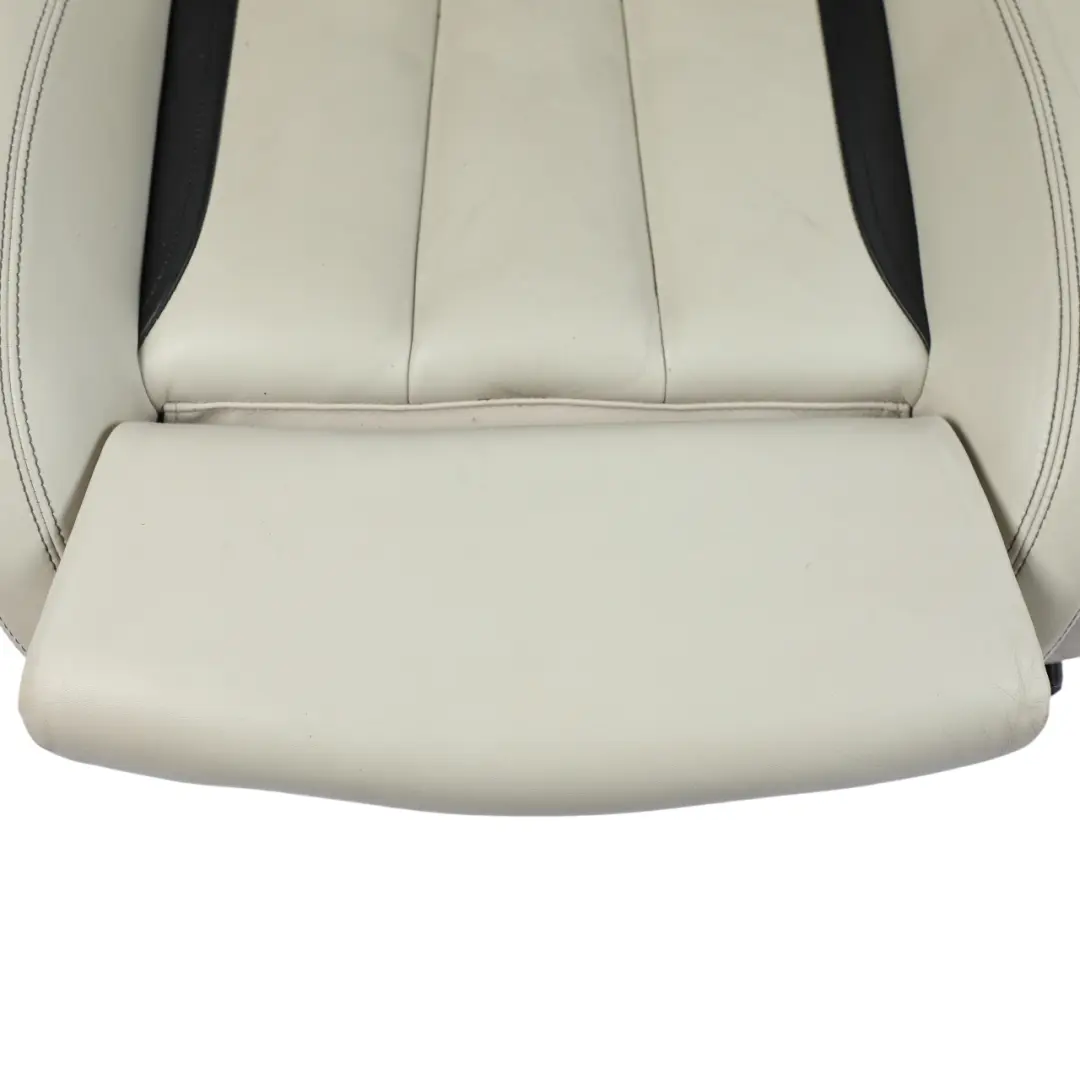 BMW F06 LCI Front Seat Comfort Memory Heated Left N/S Nappa Ivory White Black - SKU 7388045-2 - Part number 7388045