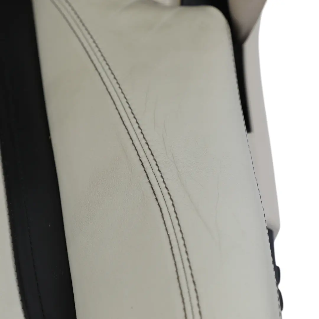BMW F06 LCI Front Seat Comfort Memory Heated Left N/S Nappa Ivory White Black - SKU 7388045-2 - Part number 7388045