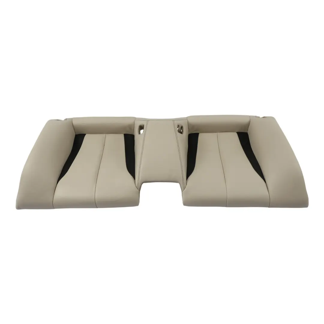 Base Couch Cover Leather Elfenbeinweiss Schwarz to BMW F12 LCI Rear Seat with Part number 7388532 BMW F12 LCI Rear Seat Base Couch Cover Leather Elfenbeinweiss Schwarz - SKU 7388532 - Part number 7388532