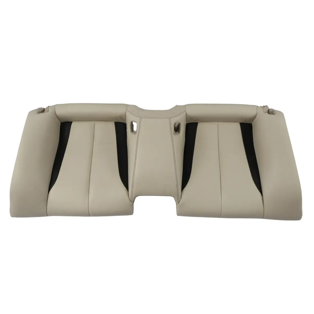 Rücksitzbank Bezug Leder Elfenbeinweiß Schwarz für BMW F12 LCI mit Teilenummer 7388532 BMW F12 LCI Rücksitzbank Bezug Leder Elfenbeinweiß Schwarz - SKU 7388532 - Teilenummer 7388532