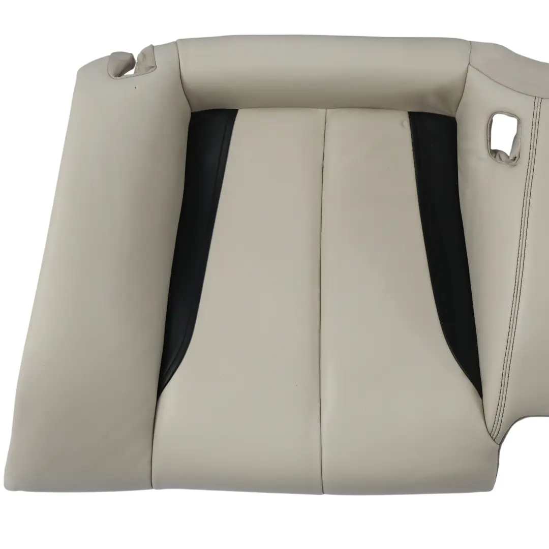 Housse Siège Arrière Cuir Blanc Cassé Noir pour BMW F12 LCI à propos du numéro de pièce 7388532 BMW F12 LCI Housse Siège Arrière Cuir Blanc Cassé Noir - SKU 7388532 - Numéro de pièce 7388532