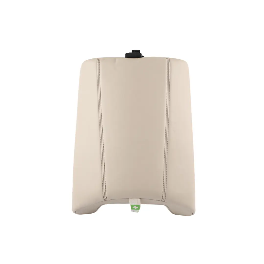 Backrest Amrest Leather Elfenbeinweiss to BMW F12 LCI Seat Cover Rear with Part number 7388538 BMW F12 LCI Seat Cover Rear Backrest Amrest Leather Elfenbeinweiss - SKU 7388538-1 - Part number 7388538