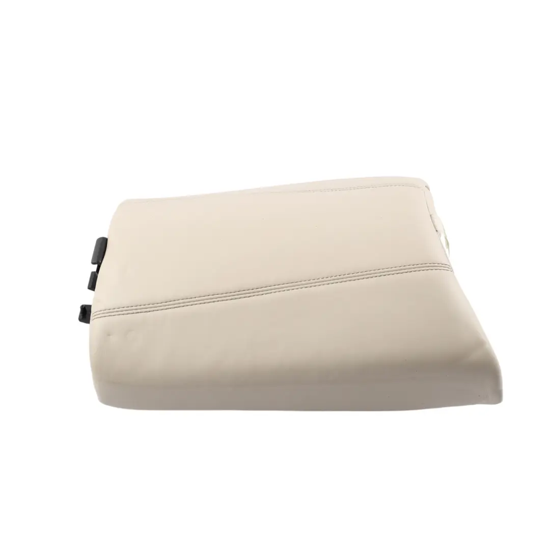 BMW F12 LCI Seat Cover Rear Backrest Amrest Leather Elfenbeinweiss - SKU 7388538-1 - Part number 7388538