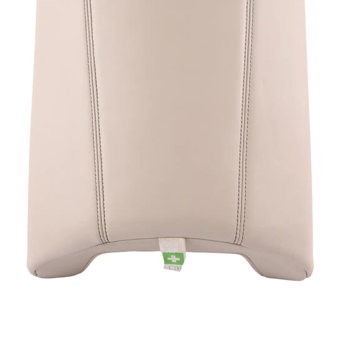 Backrest Amrest Leather Elfenbeinweiss to BMW F12 LCI Seat Cover Rear with Part number 7388538 BMW F12 LCI Seat Cover Rear Backrest Amrest Leather Elfenbeinweiss - SKU 7388538-1 - Part number 7388538