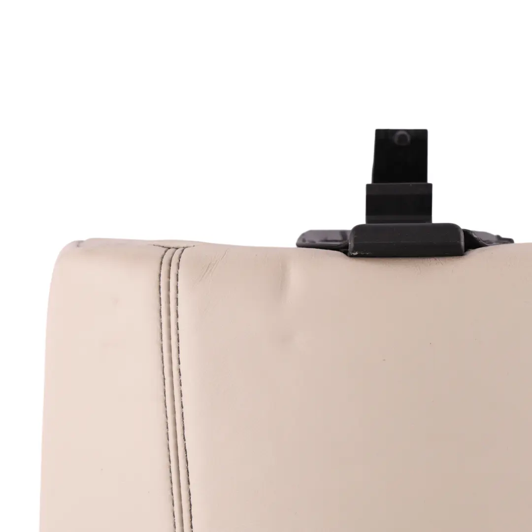 Backrest Amrest Leather Elfenbeinweiss to BMW F12 LCI Seat Cover Rear with Part number 7388538 BMW F12 LCI Seat Cover Rear Backrest Amrest Leather Elfenbeinweiss - SKU 7388538-1 - Part number 7388538