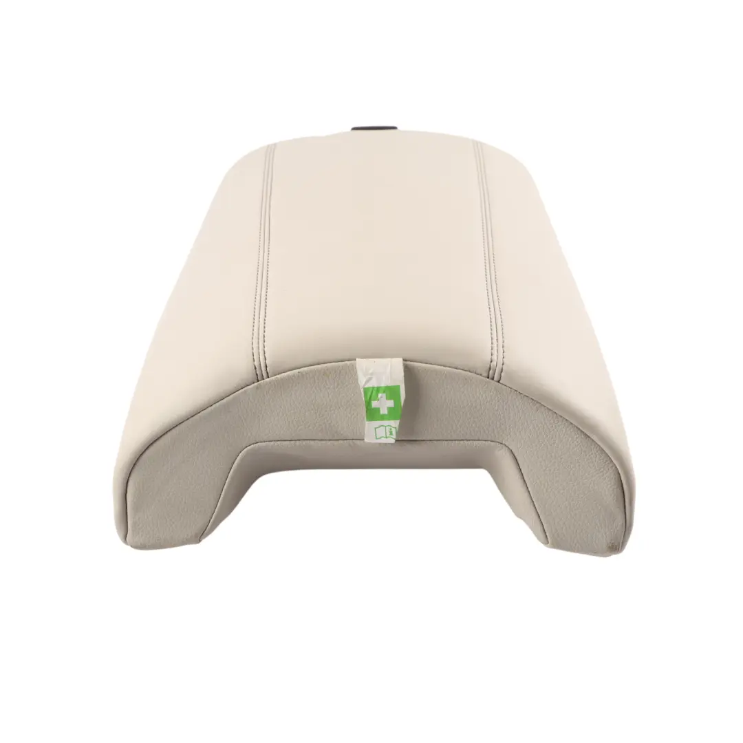 BMW F12 LCI Seat Cover Rear Backrest Amrest Leather Elfenbeinweiss - SKU 7388538-1 - Part number 7388538