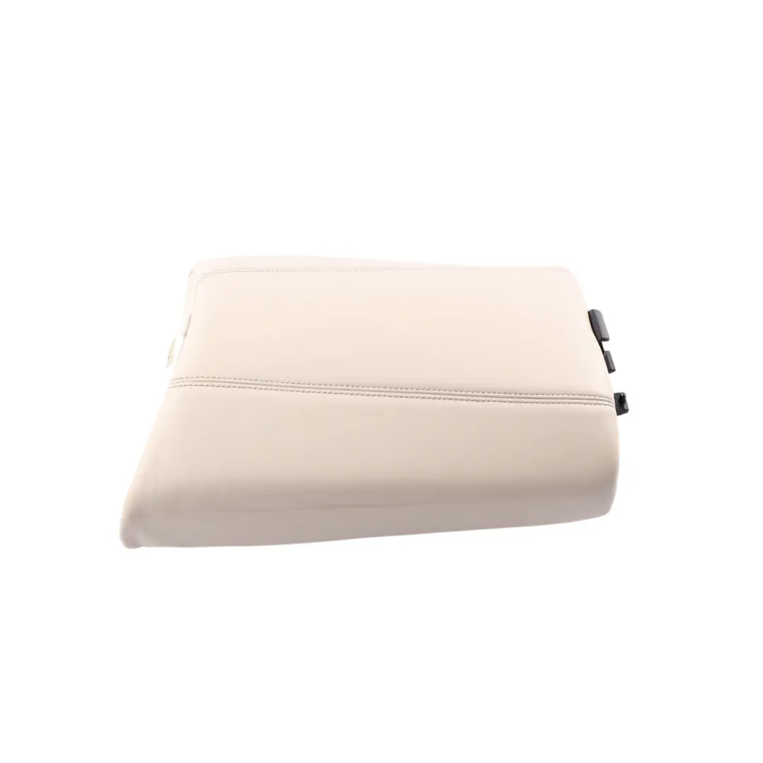 BMW F12 LCI Seat Cover Rear Backrest Amrest Leather Elfenbeinweiss - SKU 7388538-1 - Part number 7388538