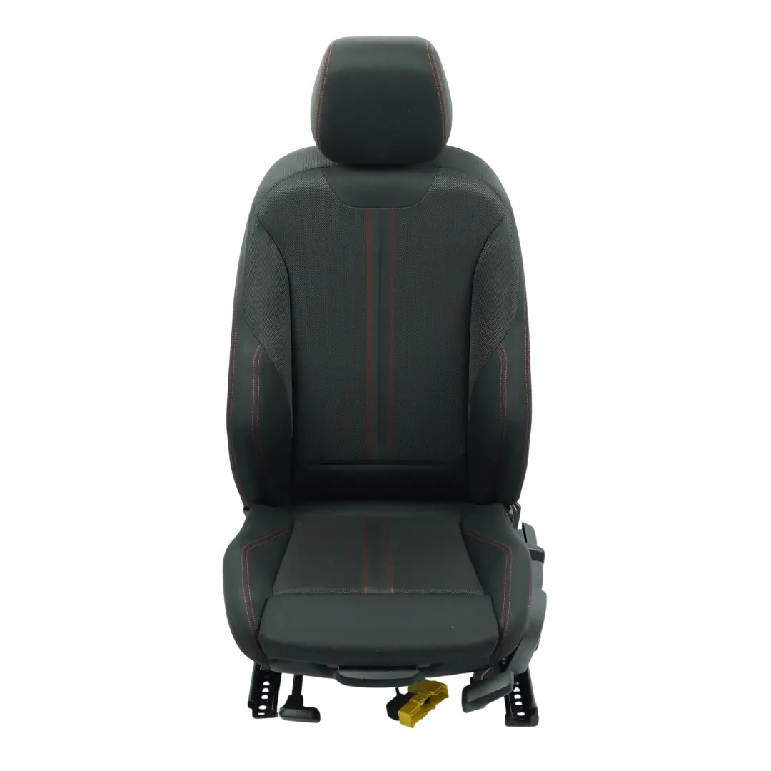 BMW F20 LCI Asiento Deportivo Delantero Izquierdo Tela Antracita Acento Rojo - SKU 7392459 - Número de pieza 7392459