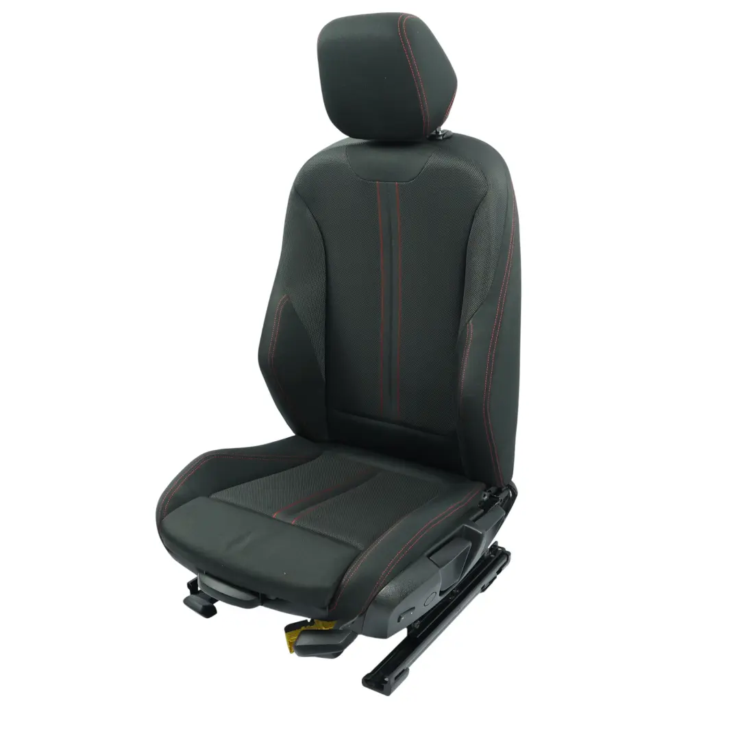 BMW F20 LCI Siège Sport Avant Gauche Tissu Coin Anthracite Accent Rouge - SKU 7392459 - Numéro de pièce 7392459