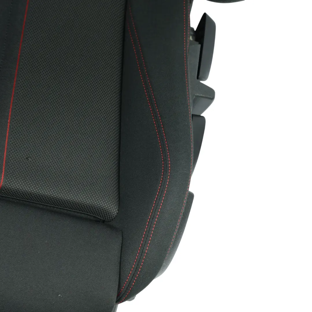 BMW F20 LCI Front Sport Seat Fabric Corner Anthracite Accent Red Left N/S - SKU 7392459 - Part number 7392459
