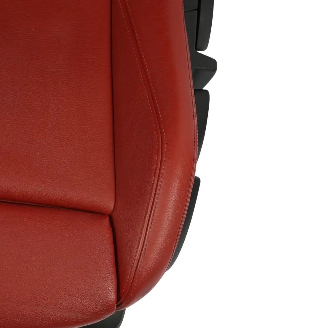 BMW F21 F22 F32 Front Seat Sport Leather Dakota Korall Rot Accent Black Left N/S - SKU 7392471-5 - Part number 7392471