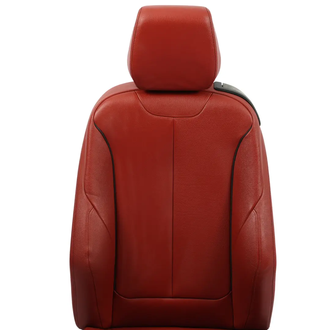 BMW F21 F22 F32 Asiento Delantero Cuero Dakota Korall Rot Accent Negro Izquierdo - SKU 7392471-5 - Número de pieza 7392471