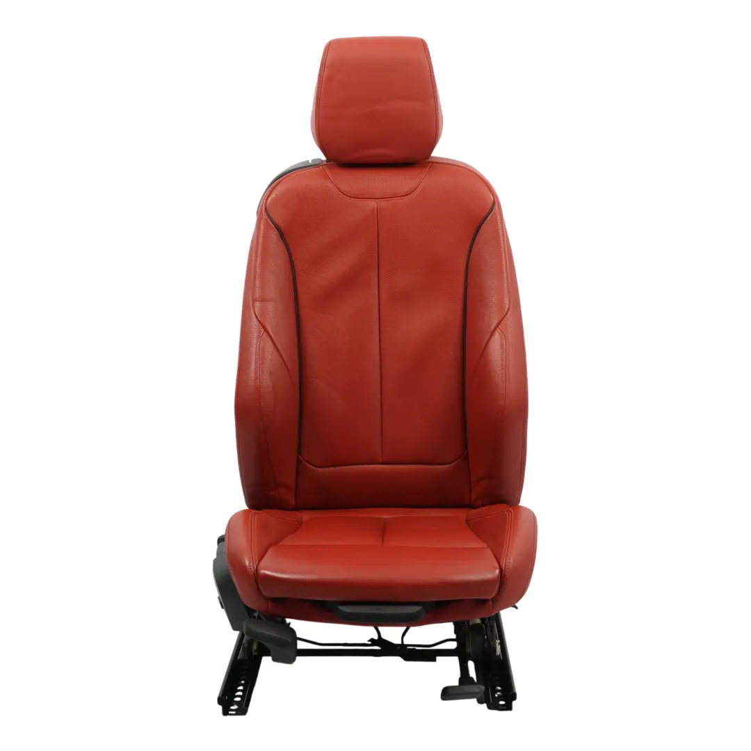 Fotel przedni Prawy M Sport Grzany Skórzany Dakota Czerwona do BMW F21 F22 o numerze 7392472 BMW F21 F22 Fotel przedni Prawy M Sport Grzany Skórzany Dakota Czerwona - SKU 7392472-3 - Numer Części 7392472