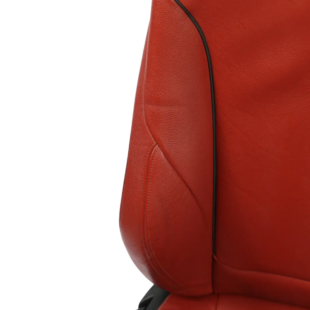 BMW F21 F22 Fotel przedni Prawy M Sport Grzany Skórzany Dakota Czerwona - SKU 7392472-3 - Numer Części 7392472
