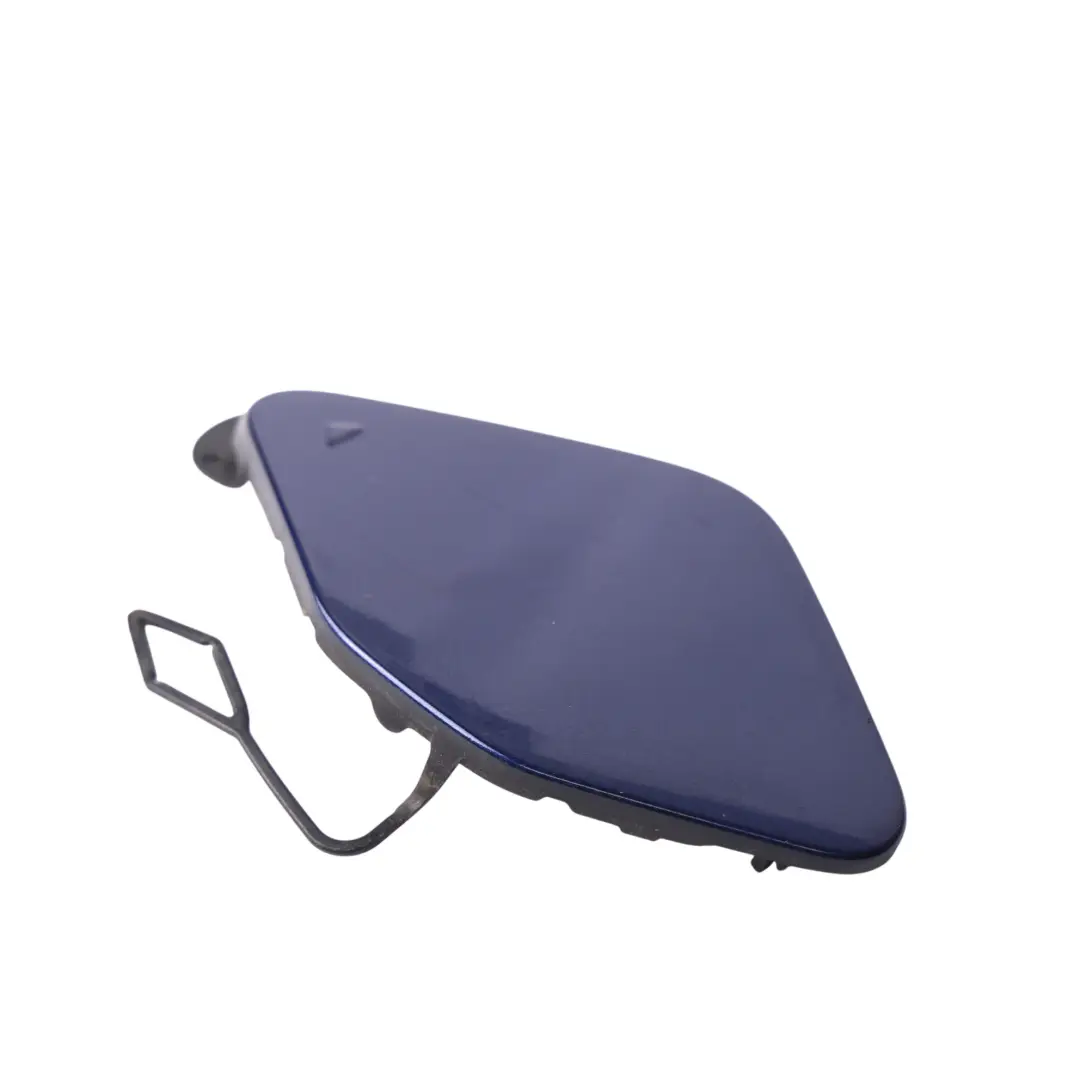 BMW F30 F31 LCI Osłona Haka Holowniczego Przód Niebieski - C10 7386141 - SKU 7396837-MED - Numer Części 7396837