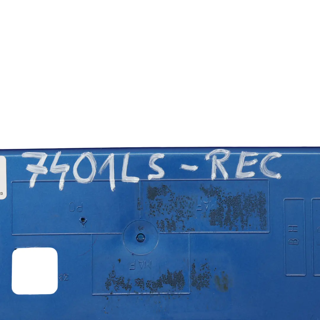 Mk1 Bumper Front Trim Panel Covering Recife Blue - KMF to Peugeot 308 T7 with Part number 7401LS Peugeot 308 T7 Mk1 Bumper Front Trim Panel Covering Recife Blue - KMF - SKU 7401LS-REC - Part number 7401LS