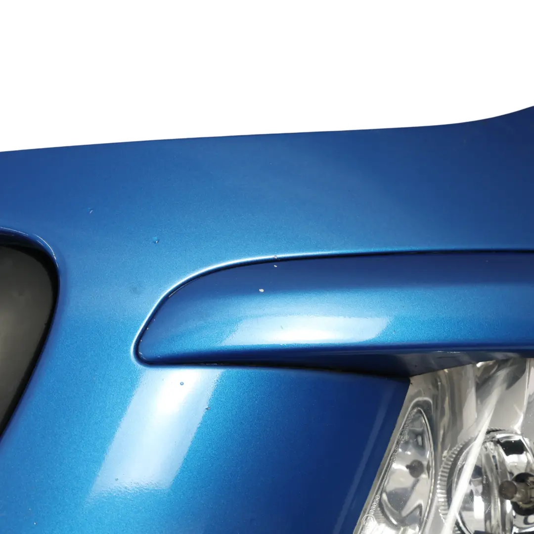 Mk1 Bumper Front Trim Panel Covering Recife Blue - KMF to Peugeot 308 T7 with Part number 7401LS Peugeot 308 T7 Mk1 Bumper Front Trim Panel Covering Recife Blue - KMF - SKU 7401LS-REC - Part number 7401LS