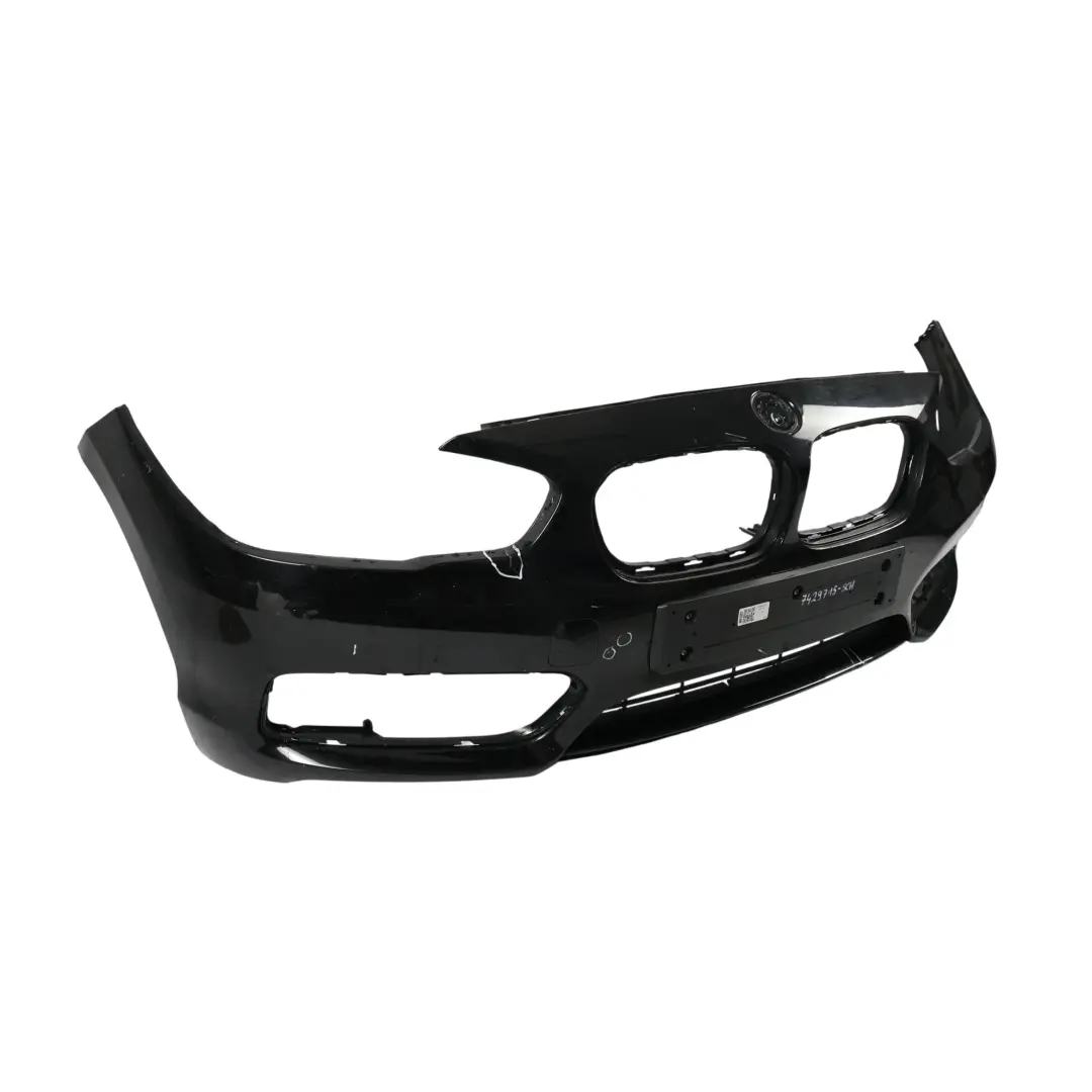 Front Bumper Trim Panel Schwarz 2 Black - 668 to BMW F20 F21 LCI with Part number 7429715 BMW F20 F21 LCI Front Bumper Trim Panel Schwarz 2 Black - 668 - SKU 7429715-SCH - Part number 7429715