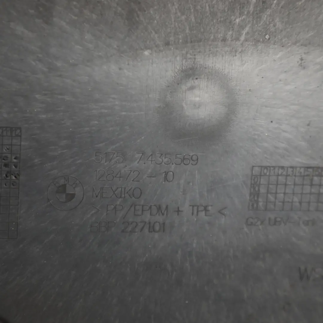 Cache Dessous De Caisse Gauche pour BMW G20 Sedan G21 Touring G22 Coupe à propos du numéro de pièce 7435569 BMW G20 Sedan G21 Touring G22 Coupe Cache Dessous De Caisse Gauche - SKU 7435569 - Numéro de pièce 7435569