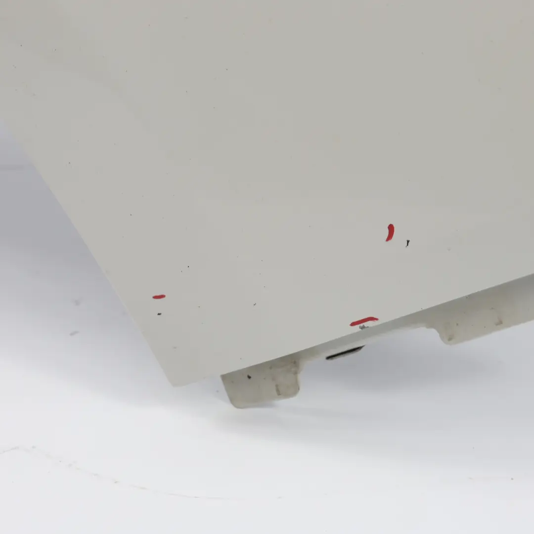 BMW F30 F31 Guardabarros lateral izquierdo Alpinweiss 3 Alpine White - 300 - SKU 7438439-AW1 - Número de pieza 7438439