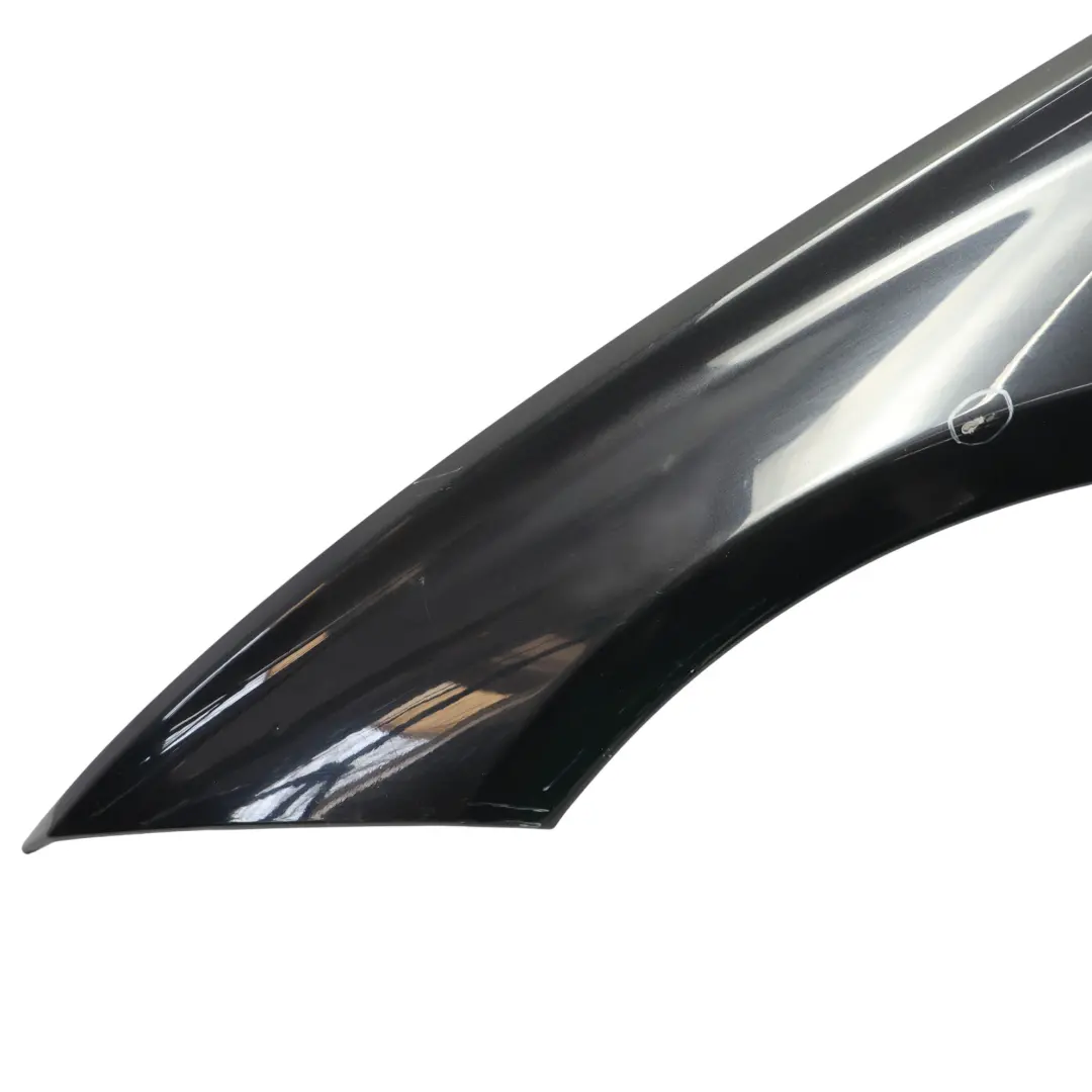 BMW F30 F31 Błotnik Lewy Przedni Black Sapphire Czarny Metalik - 475 - SKU 7438439-BS4 - Numer Części 7438439